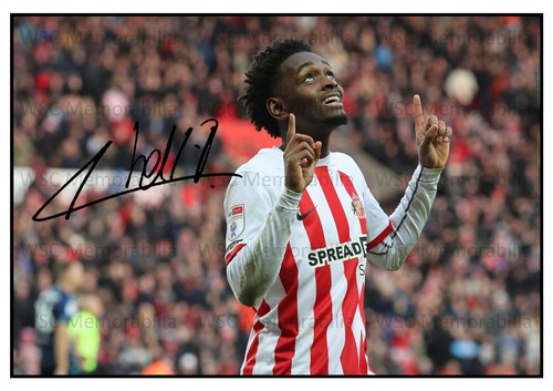 12379. Abdoullah Ba Signed Pictures (A4 Prints) Sunderland Le Havre