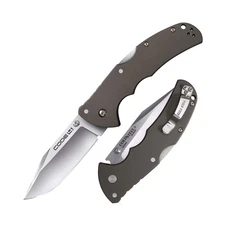 Cold Steel Code 4, 3.5" S35VN Clip Point Blade, 5" 6061 Aluminum Handle EDC Knif