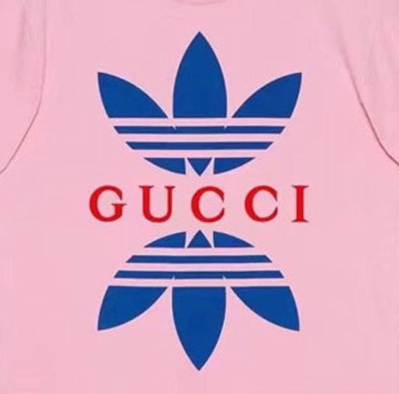 Gucci x Adidas SS22 T-shirt Men's Pink | eBay