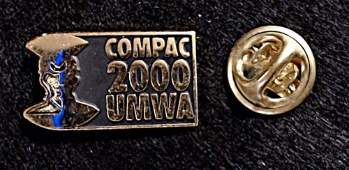 Pin de solapa UMWA. Compac 2000 - Imagen 3 de 7