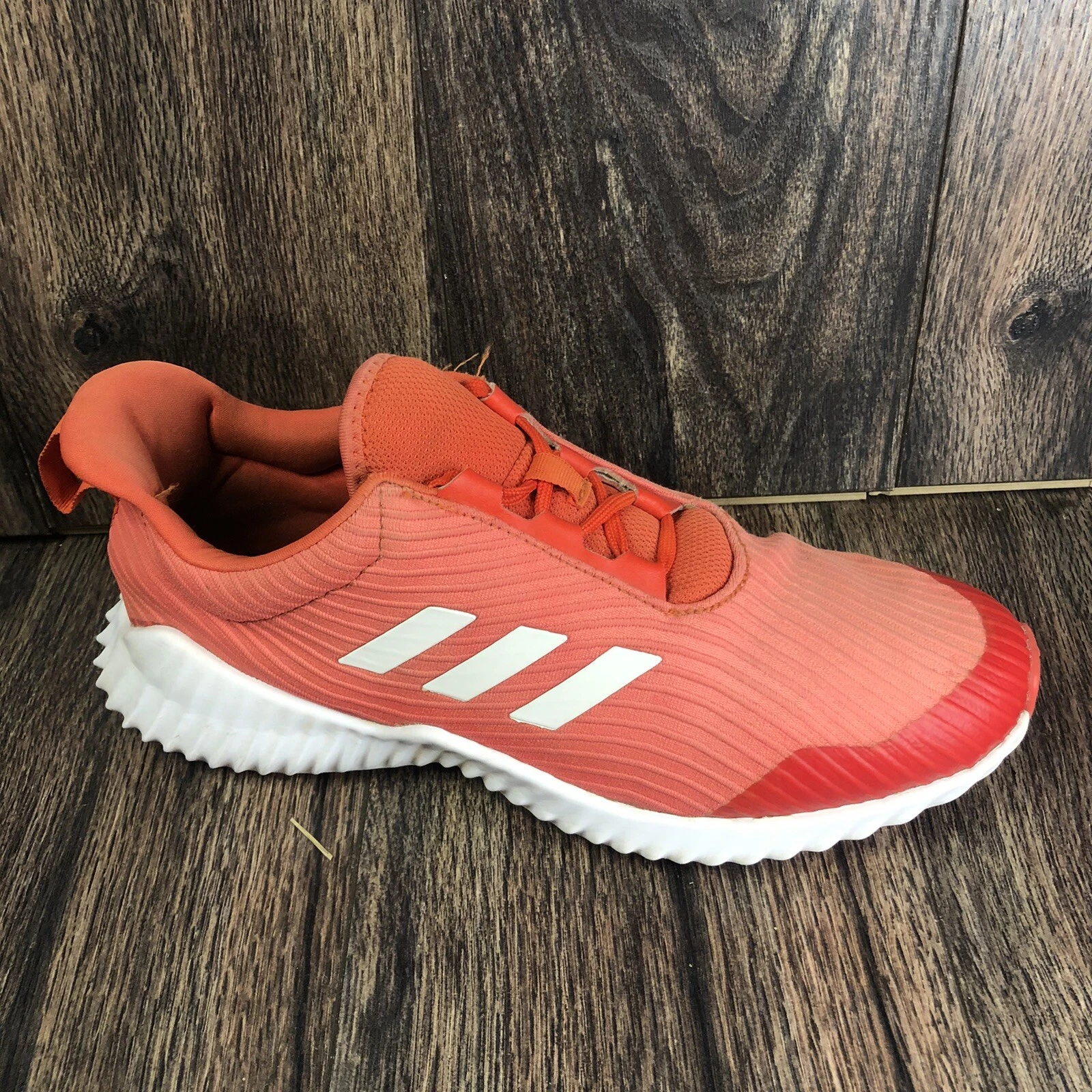 Adidas FortaRun scarpe bambino taglia Youth 6.5 rosso solare AH2621 (donna taglia 8)
