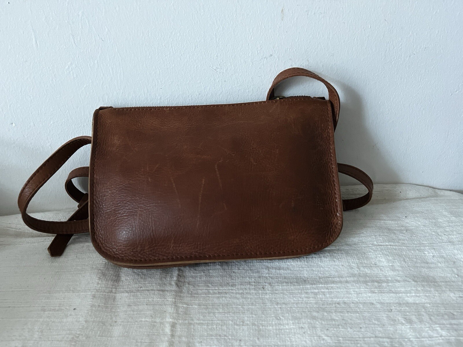 Leather Bag Madewell The Square Satchel Bag Madewell Simple