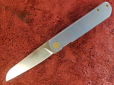 The Saboteur Zero I Knife by Q LLC - Blue Colorway - Limited Edition