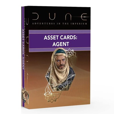 Dune: Asset Cards - Agent Expansion Deck - Dune Adventures in The Imperium, 56 C