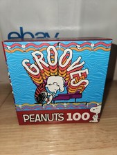  1 Peanuts Snoopy 100 piece Jigsaw Puzzle Grooves New Sealed