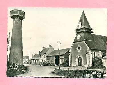 60 - OISE - ROYAUCOURT - PLACE DE L'EGLISE / TABAC / CHÂTEAU D'EAU -