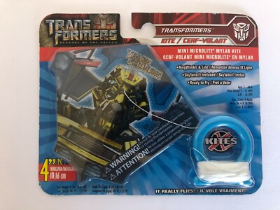 Transformers by Hasbro Bumble Bee X-Kites Mini Microlite Mylar Kite NEW 