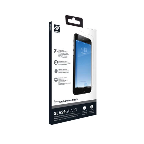 Genuine IFROGZ Tempered Glass Screen Protector for Apple iPhone 8 iPhone 7 — 第 3/3 张图片