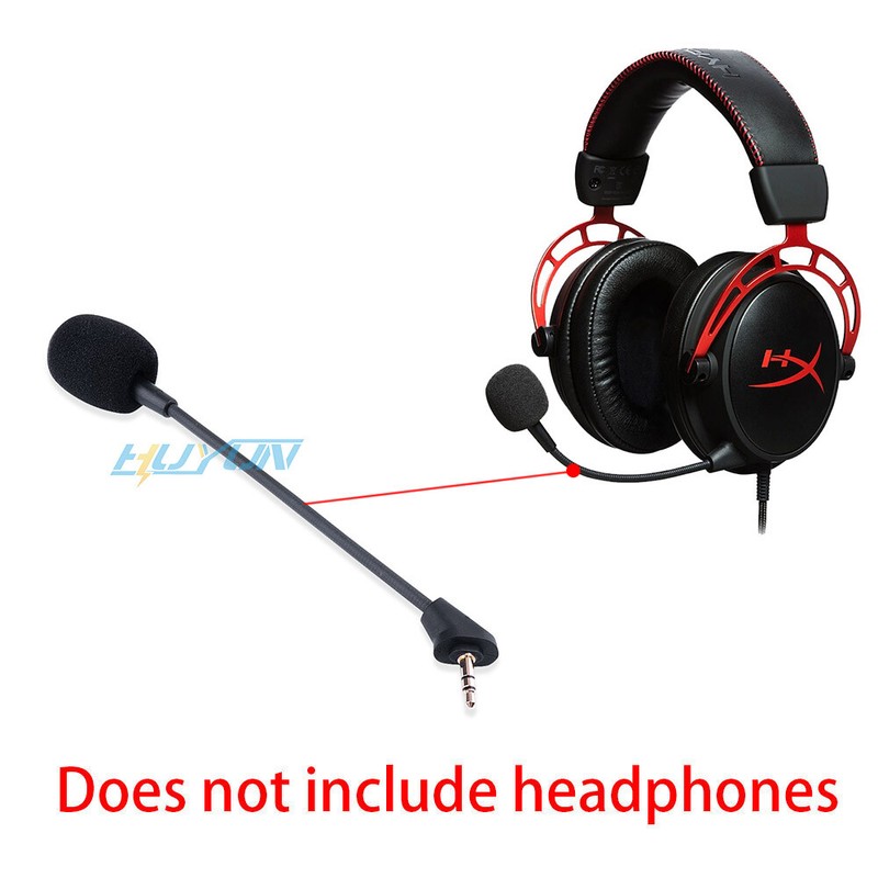 Microphone Mic For Kingston HyperX Cloud Alpha Xbox PS4 PC Wired Gaming Headset