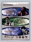Walt Frazier Pat Riley Phil Jackson 2007-08 Fleer Hot Prospects CLASS OF /1967