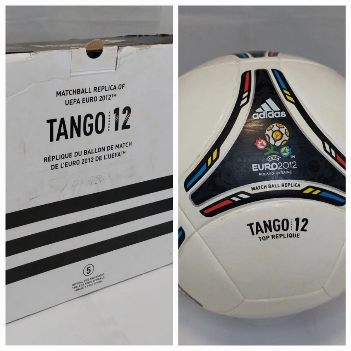 adidas TANGO12 Euro2012 サッカーボール サイズ5 Adidas Euro 2012