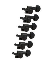 Grover 6 In Line Mini Rotomatics Black Chrome