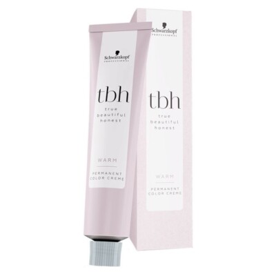 Schwarzkopf   TBH TRUE BEAUTIFUL HONEST PERMANENT COLOR CREME 2 oz (Choose color