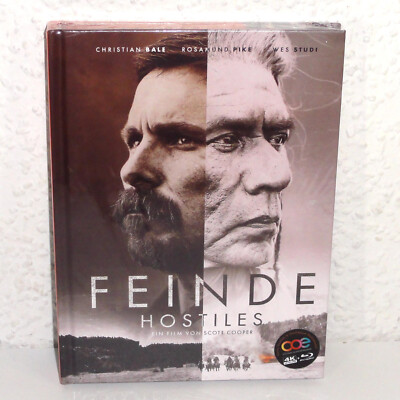 4K Ultra HD + Blu-Ray Mediabook Feinde Hostiles Neu + Top Film Christian Bale