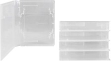 5 VGBR24UNCL 1 Cartridge Capacity Clear Universal Video Game Case Box 24mm NEW