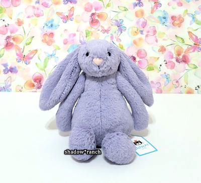 　little Bashful viola Bunny うさぎ Bashful Viola Bunny with Personalized Cream Jumper - Official Jellycat