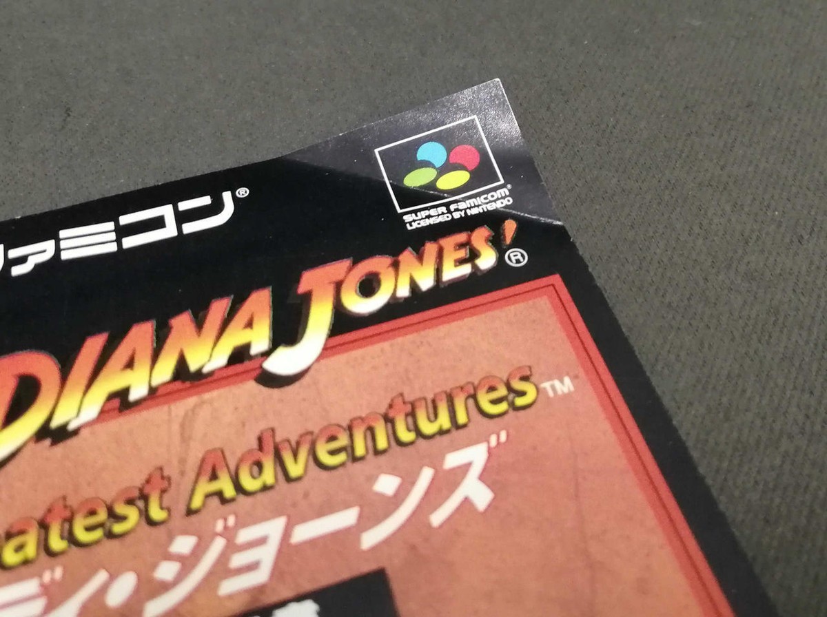 VICTOR Indiana Jones' Greatest Adventures Nintendo Super VICTOR Indiana Jones' Greatest Adventures Nintendo Super