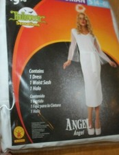 Rubies Women's S 4 6 NWT 3 PC Modern Angel Halloween Costume