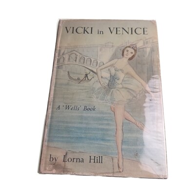 Vicki in Venice Wells Lorna Hill 1962 Hardback Book EX-LIBRARY