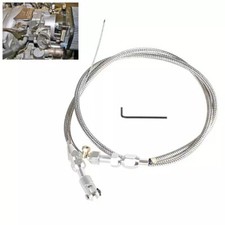 36 Inch Length Throttle Cable Braided Stainless Steel Modified Kit Adjustable 36 Inch Length Throttle Cable Braided Stainless Steel Modified Kit Adjustable