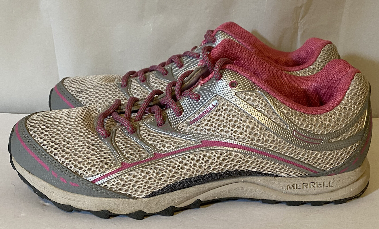 Merrell Mont Mavis Sneakers Scarpe da Trail Running Escursionismo Donna Taglia 7 Rosa Grigio