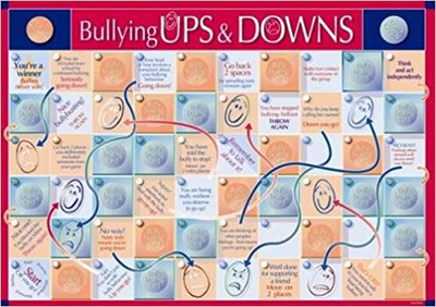 Bullying Up or Down Game Children Learning Teaching Playing Cards