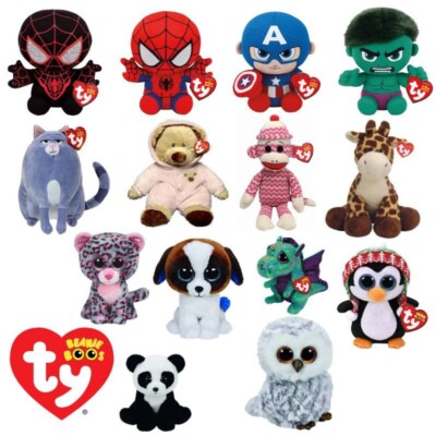 Original TY Marvel Star Wars Plüsch Kuscheltier Kinder Weihnachtsgeschenk Angst Relief