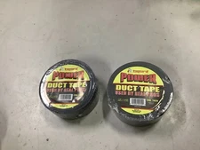 (2) ROLLS OF TAPE IT POWER DUCT TAPE 1.89" X 12 YDS 17 MIL THICK
