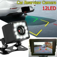 Car Rear View Reverse Backup Camera Parking Waterproof Night Vision HD 170º CMOS