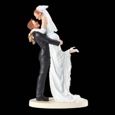 Lenox Thomas Blackshear Ebony Visions FOREVER ONE IVORY Wedding Cake Topper NIB