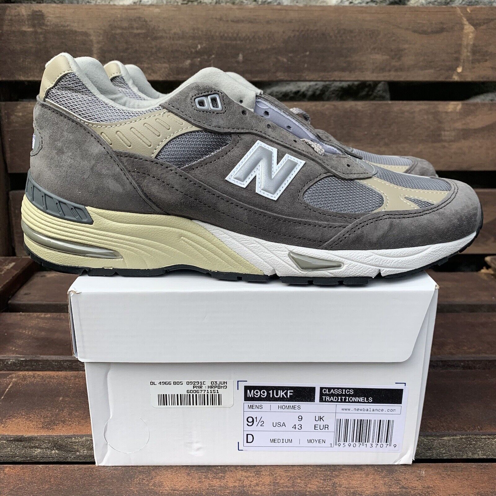 New Balance 991 Anniversary Made in England M991UKF Size 9.5 US Men&#039;s | eBay