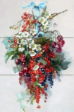 Still life with berries Tile Mural Kitchen Bathroom Wall Backsplash 8.5x12.75