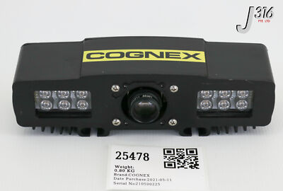 25478 COGNEX SMART VISION LIGHTS W/ BARCODE READER & LENSE ODDM