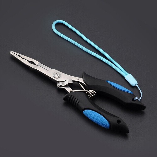 4 Colors Multifunction Long Nose Fishing Pliers Stainless Steel Fish Hook Pliers - Picture 3 of 13