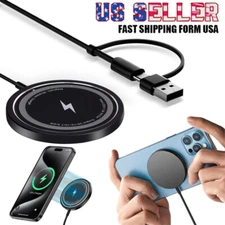 65W Fast Charging Wireless Charger Magsafe Pad For Samsung S25 S24 S23 S22 Ultra