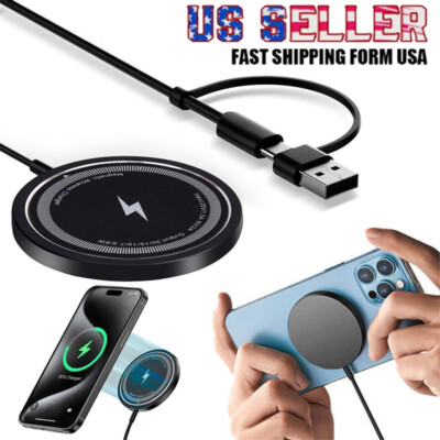 65W Fast Wireless Charger Mag safe Pad For Motorola Moto G Stylus 5G/Power 2024