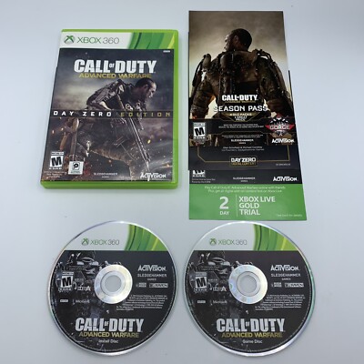 Call of Duty: Advanced Warfare Day Zero Edition Microsoft Xbox 360 No Manual