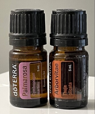 Doterra Essential Oil Palmarosa & Arborvitae 5 ml Exp 23 & 25 Sealed | eBay
