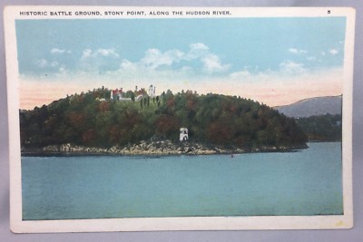 STONY POINT Battle Ground HUDSON RIVER Postcard Vintage