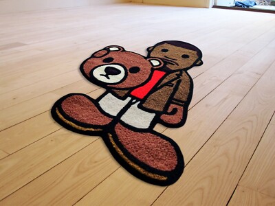 Kanye West College Dropout Floor Mat Accent Living Room Carpets Hand Tufted Rugs