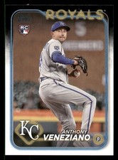 Anthony Veneziano 2024 Topps #425 RC Kansas City Royals