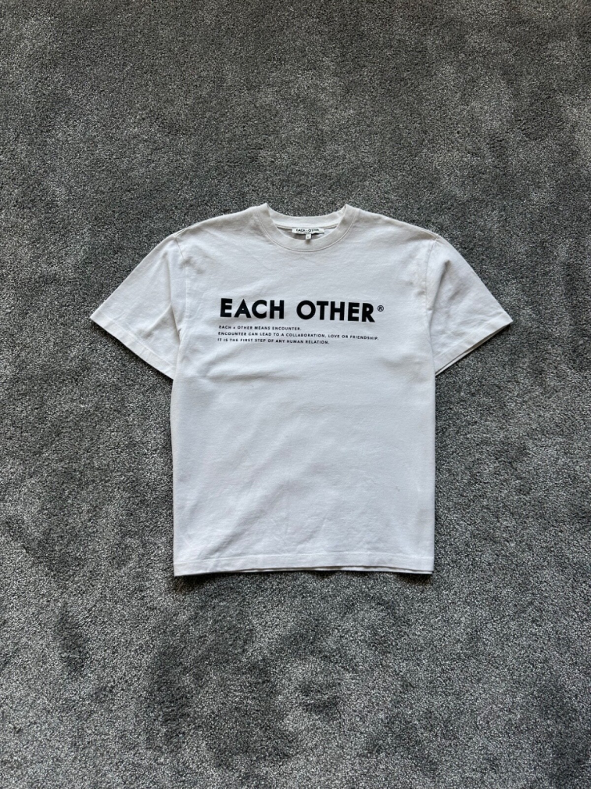 ALTRA T shirt uomo autentica Each X Other Paris Designer taglia:M RARA LUSSO