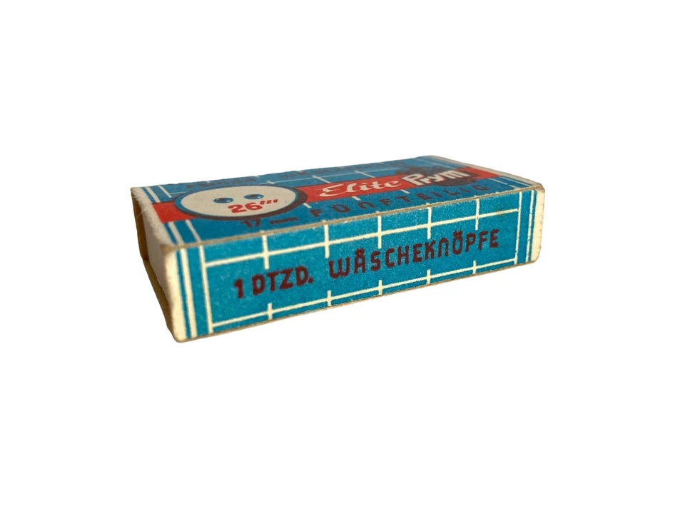 Elite Prym Wäscheknöpfe Fein 1 DTZD Da lacht die weiße Wäsche Originalverpackung - Bild 4 von 4