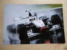 Mika Häkkinen autograph signed 20x30 cm picture