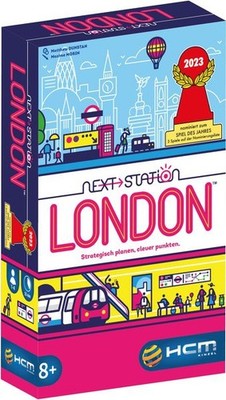 Next Station London Strategisch planen, clever punkten. Auf der Nominierungsl...