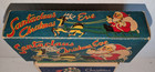 Lot of 2 Vintage 50s Empty Boxes Christmas Santa girl boxes candy cards gifts H3 — photo 7