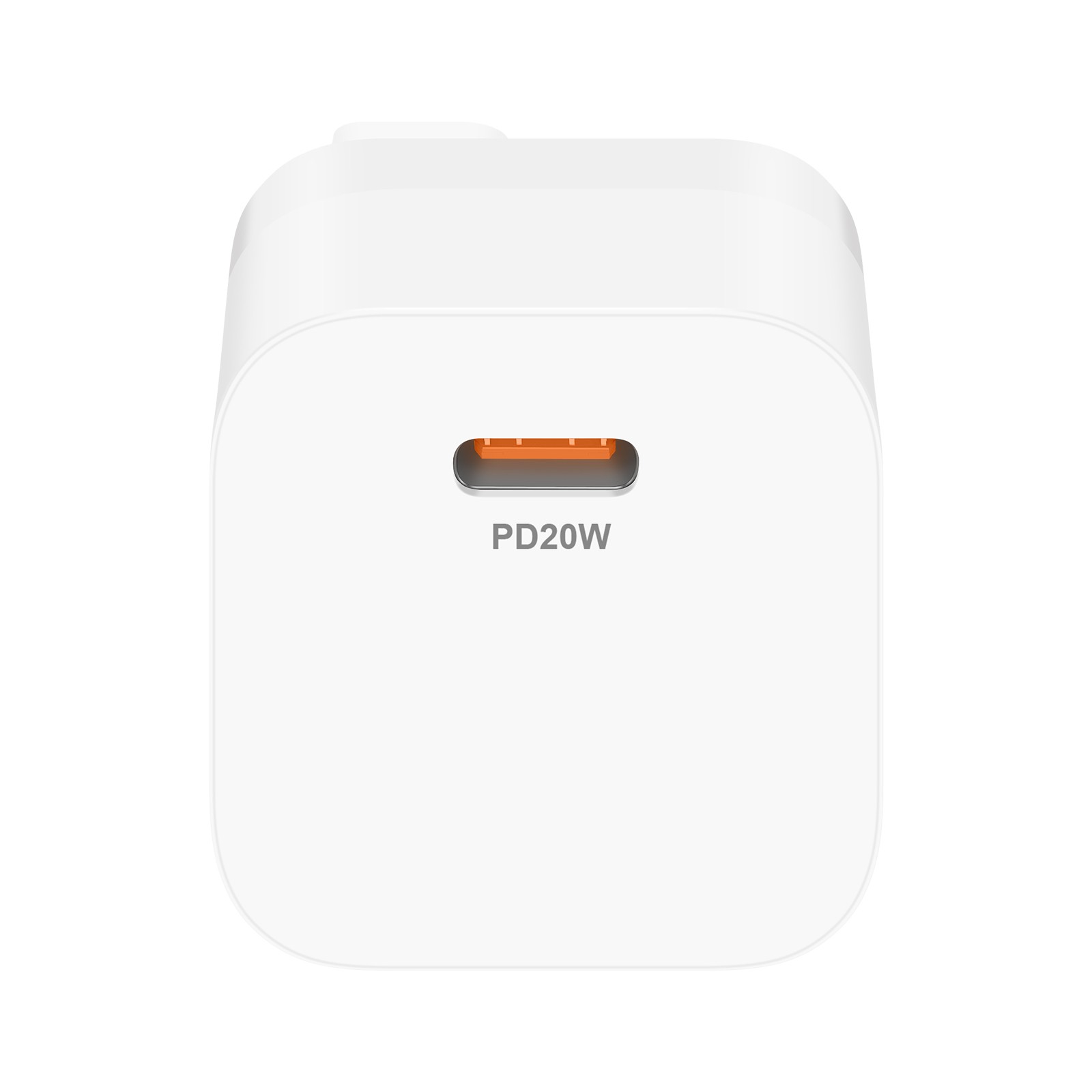 Chargeur USB-C Power Delivery Bwoo blanc compact et rapide pour bloc secteur mobile - 2