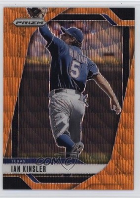 2025 Panini Prizm Orange Wave Prizm /49 Ian Kinsler #261 6ks