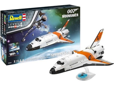 Revell - James Bond 007 Space Shuttle Modellset ''Moonraker'', 1:144, 05665