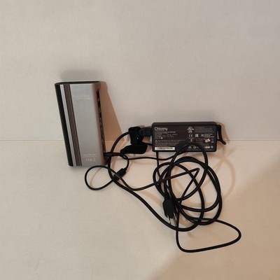 Plugable TBT3-UDV Universal USB-C Docking Station / With AC Adapters
